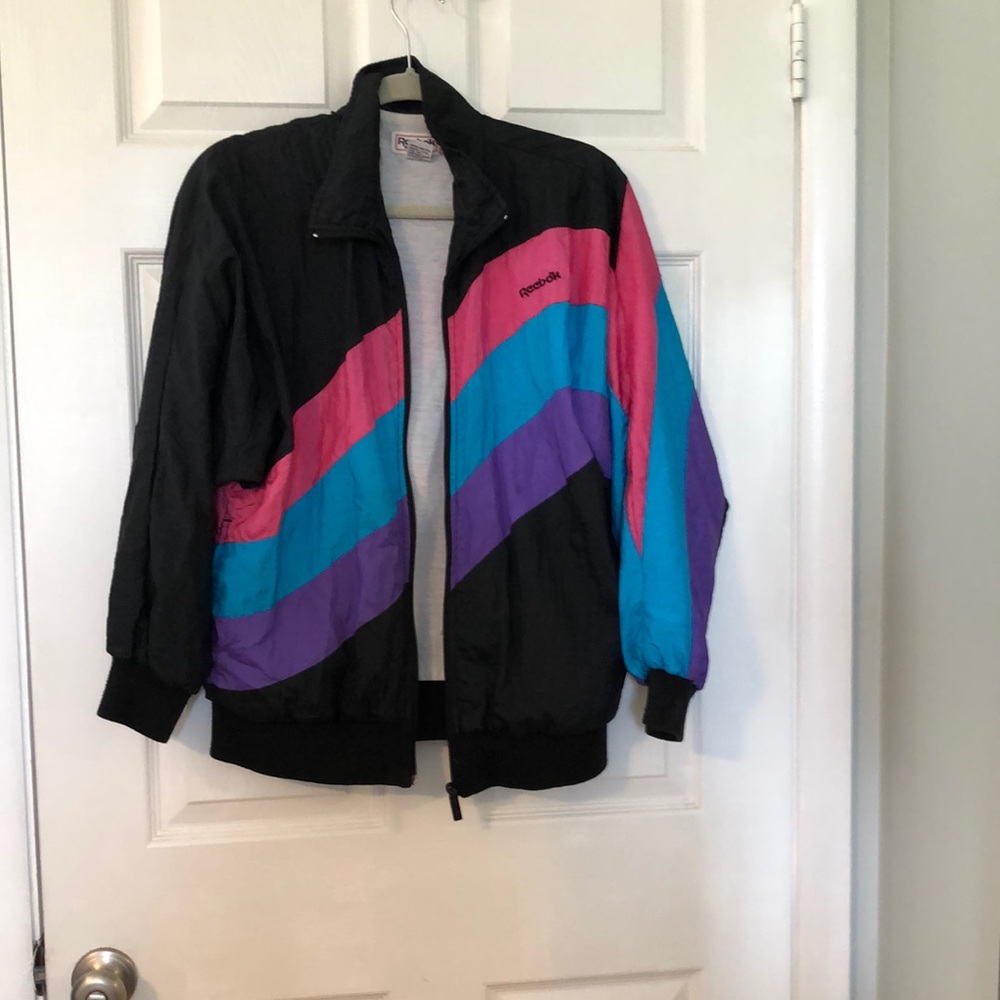 Vintage Reebok windbreaker jacket